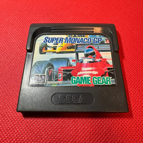 Super Monaco Gp Sega Game Gear Original