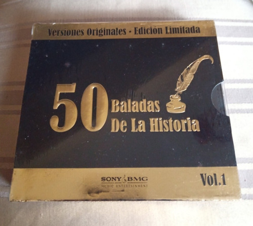 50 Baladas De La Historia Vol.1 Varios Artistas. (nuevo)