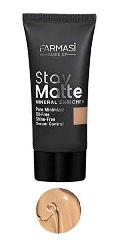 Farmasi Make Up Stay Matte Foundation 1.0 Fl Oz - 05 Sun Tan