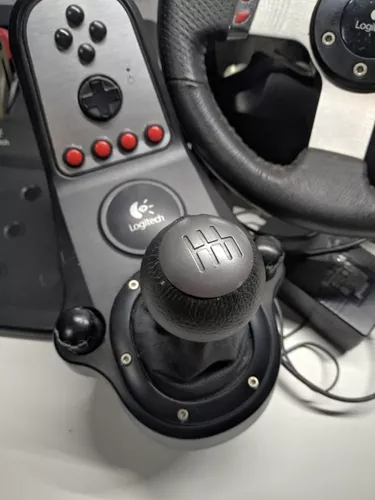 Volante g27 logitech com cambio