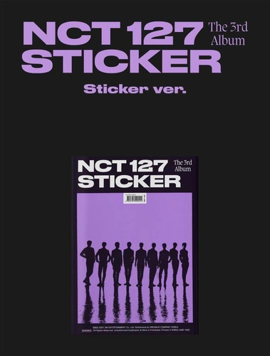 Nct127 Album Sticker (sticker Ver.)