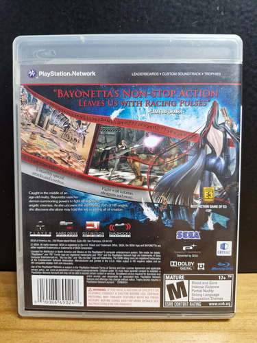Bayonetta Ps3 Original Usado (Usado)