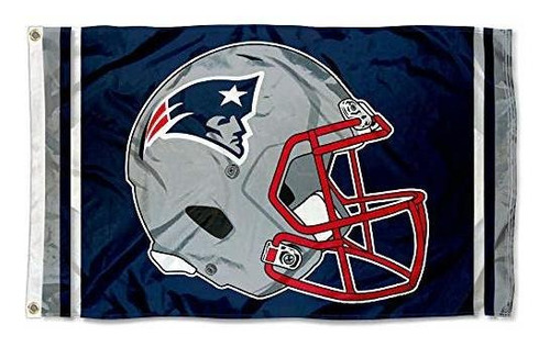 Wincraft New England Patriots Nuevo Casco Grommet Pole Flag