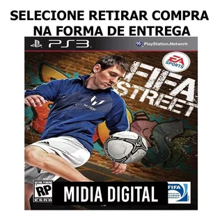 Fifa Street - Jogos Ps3 Psn Envio Rápido