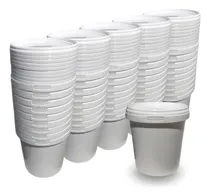 Comprar Potes Para Insumos 1l Com Tampa - Kit 500 Pçs