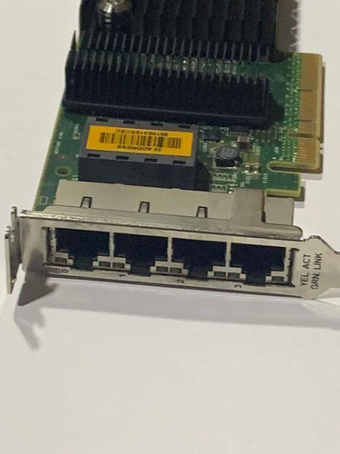 Tarjeta De Red Ethernet Gigabit Pci-e Oracle 4 Puertos (Usado)