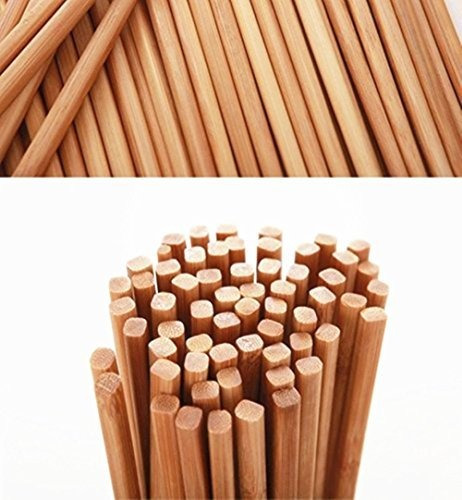 Palillos Chinos De Bambu Natural Mannice 106 Pulgadas 27cm