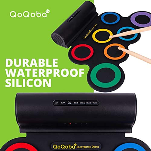 Imagen 3 de 4 de Bateria Electronica Qoqoba Para Niños | Adulto Principian