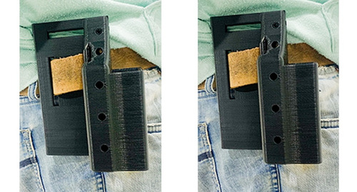 Imagem 6 de 10 de Coldre Gbb Kwa Kmp9 Com Porta Mag Cinto - 3dga