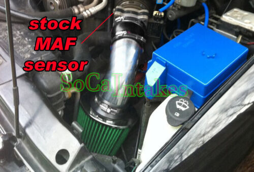 Black Green Air Intake Filter For 96-04 Chevy Blazer 4.3 Ttz