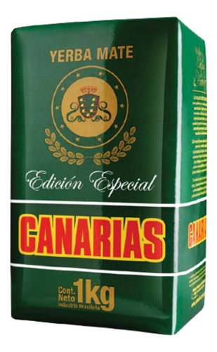 Yerba Mate Canarias Edición Especial Finas Hojas Brasil 1 Kg