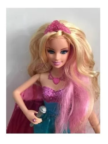Boneca Barbie Princesa E A Pop Star - 2 Em 1 - Mattel