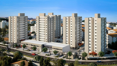 Imagem 4 de 12 de Apartamento Com 2 Quartos Para Comprar No Parque Maracanã Em Contagem/mg - 1060