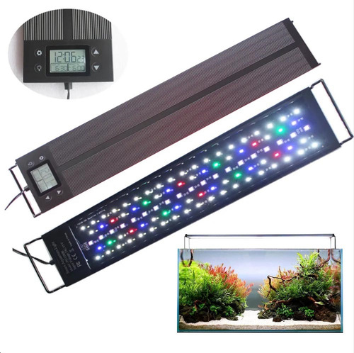 Lampara Led Programable De 120-145cm Para Acuario Plantado