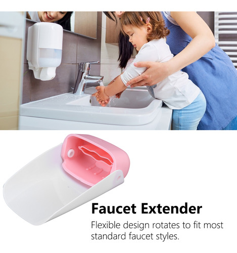 Caño Extensor De Grifo Portátil Para Lavabo Para Niños Peque