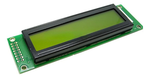 Pantalla Lcd 2x20 Alfanumérica 2002a Backlight Verde