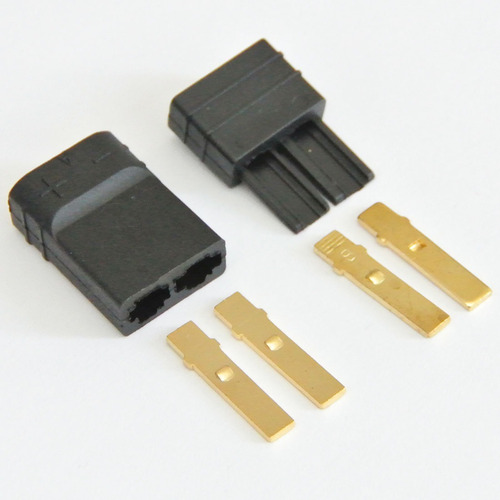 Par De Fichas Conectores Traxxas Litio Polímero Autos Rc