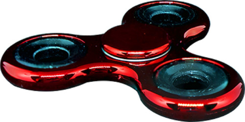 Spinner Cromado Rojo