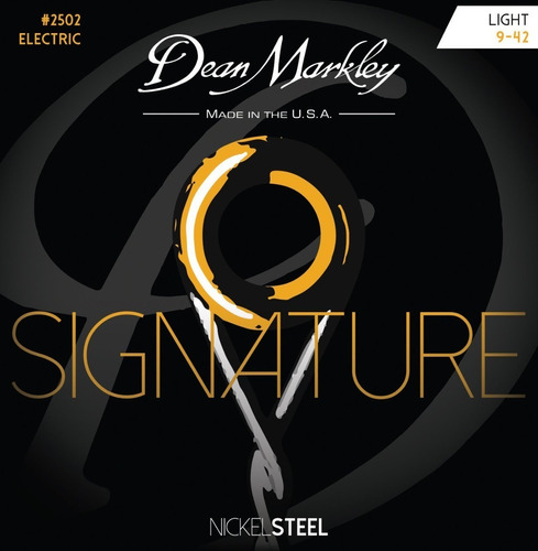 Encordado Guitarra Eléctrica Dean Markley Signature 09-42