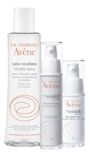 Avene Cuidado Completo Antiedad Arrugas Profundas Physiolift Limpieza + Tratamiento