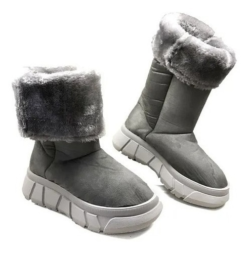 Imagen 5 de 7 de Botas Pantubotas Mujer Altura Regulabe Abrigadas Popys 345