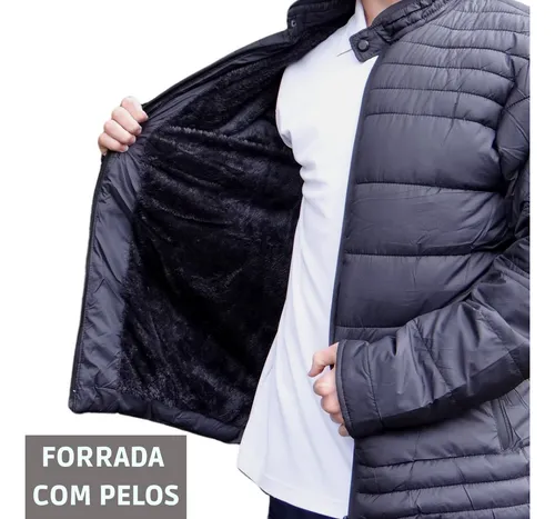 Jaqueta de best sale nylon masculina motoqueiro