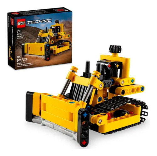 Lego 42163 Technic Trator De Esteira Para Trabalhos Pesados