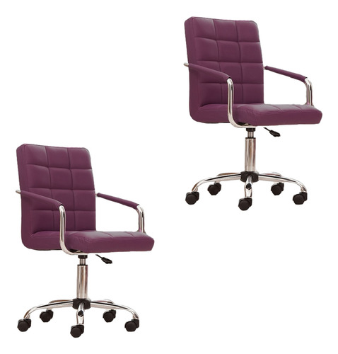 Silla De Escritorio Oficina Rd Sillon Ejecutivo Regulable X2