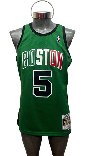 Jersey Mitchell & Ness Basquet Nba Celtics Boston Garnett #5