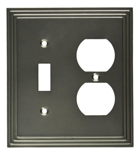 Amerelle Steps Single Toggle/single Duplex - Placa De Pared 