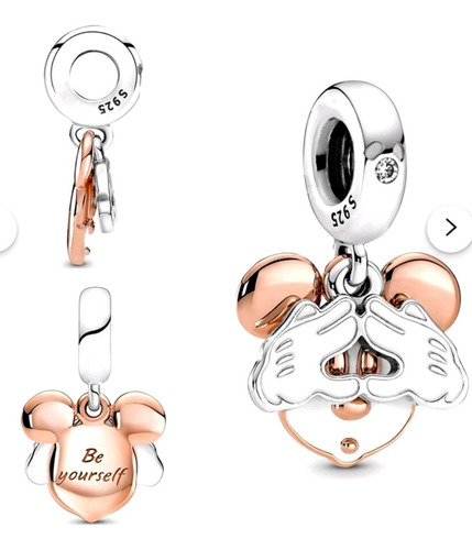 Charms De Plata 9.25 Garantizado Original Disney