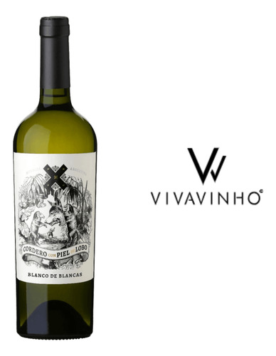 Vinho Branco Cordero Con Piel De Lobo Blend De Blancas 750ml