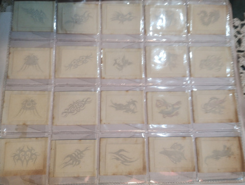 Coleção Elma Chips Verão Tribal Ano 2005/2006 90 Tatuagens C (Usado)