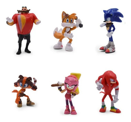 Sonic The Hedgehog Doll Kit Amy Rose 6 Pcs