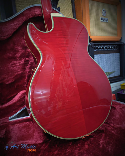 Guitarra Ibanez Gb-10sefm-srr W/c Sig. George Benson C/ Case