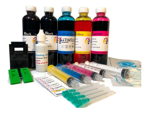 Kit De Recarga Para Hp  662, 664, ...125 Ml 