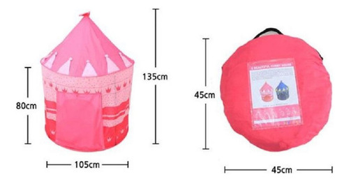 Tienda De Campaña Infantil Castillo Mágico