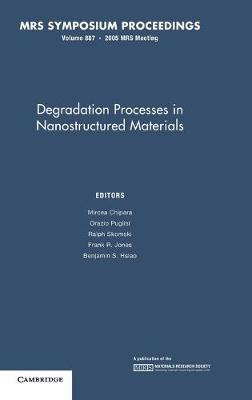 Libro Degradation Processes In Nanostructured Materials: ...