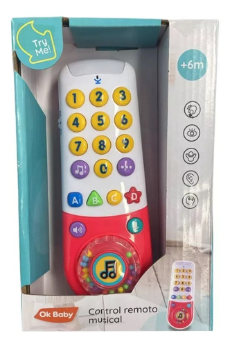 Control Remoto Musical Ok Baby Okbb0326