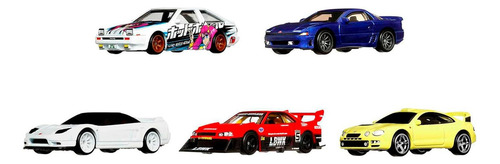 Hot Wheels Mountain Drifters 5 Vehículos Drift 1:64