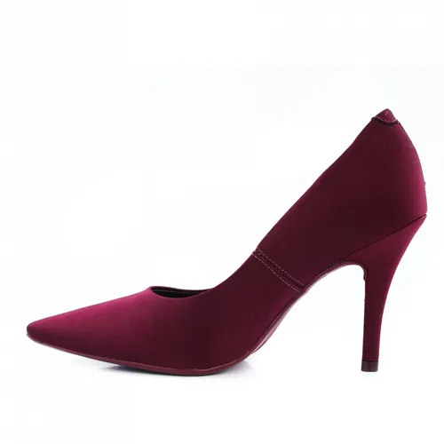 Scarpin vizzano sale cetim glamour vinho