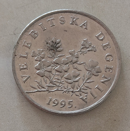 Moneda 50 Lipa (croacia) 1995