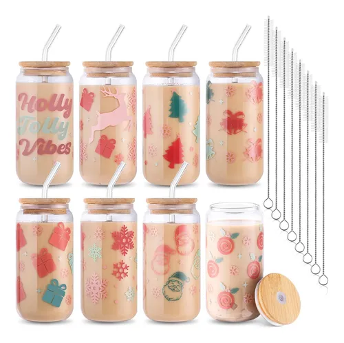 comprar Vasos De Navidad De 8 Piezas, Vasos De Navidad De 16 Oz Con