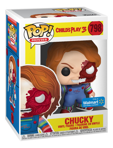 Funko Pop! Chucky Media Cara