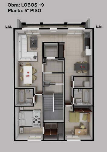 Departamento Tres Ambientes A La Venta En Wilde