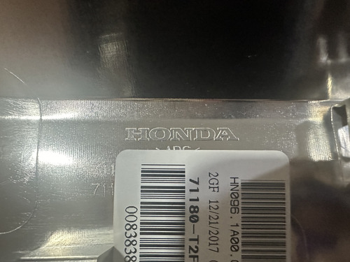 Moldura Cromada Parrilla Honda Accord 2016 A 2017 Org (Usado)
