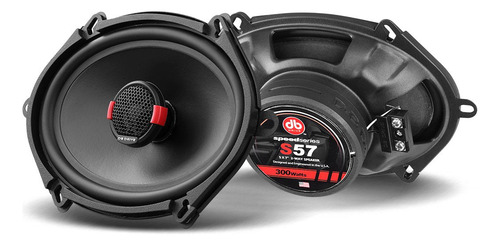 Bocinas Coaxiales Db Drive S57 65w Rms 5x7 PuLG 4ohms 2 Vías
