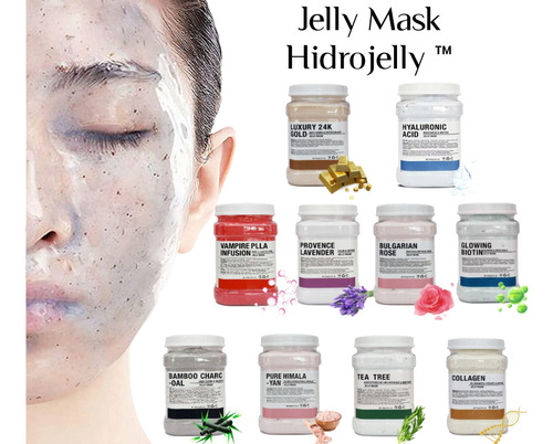 Mascarilla Hidrofacial Jelly Mask 650gr En Polvo