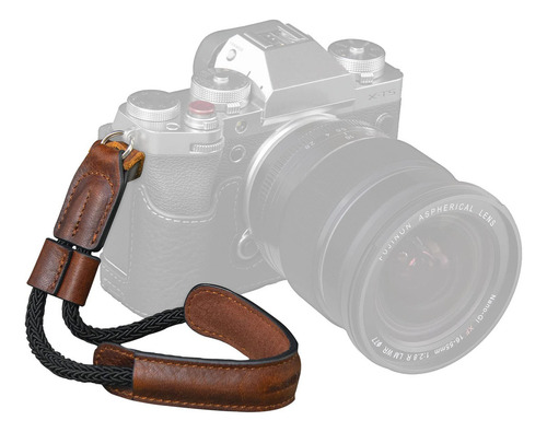 Correa De Mano Smallrig De Cuero P/ Camara Dslr Slr S/espejo