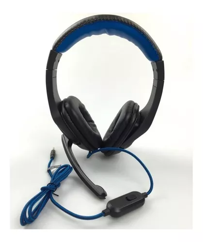 Auriculares Gamer con Micrófono Azul ST-8101